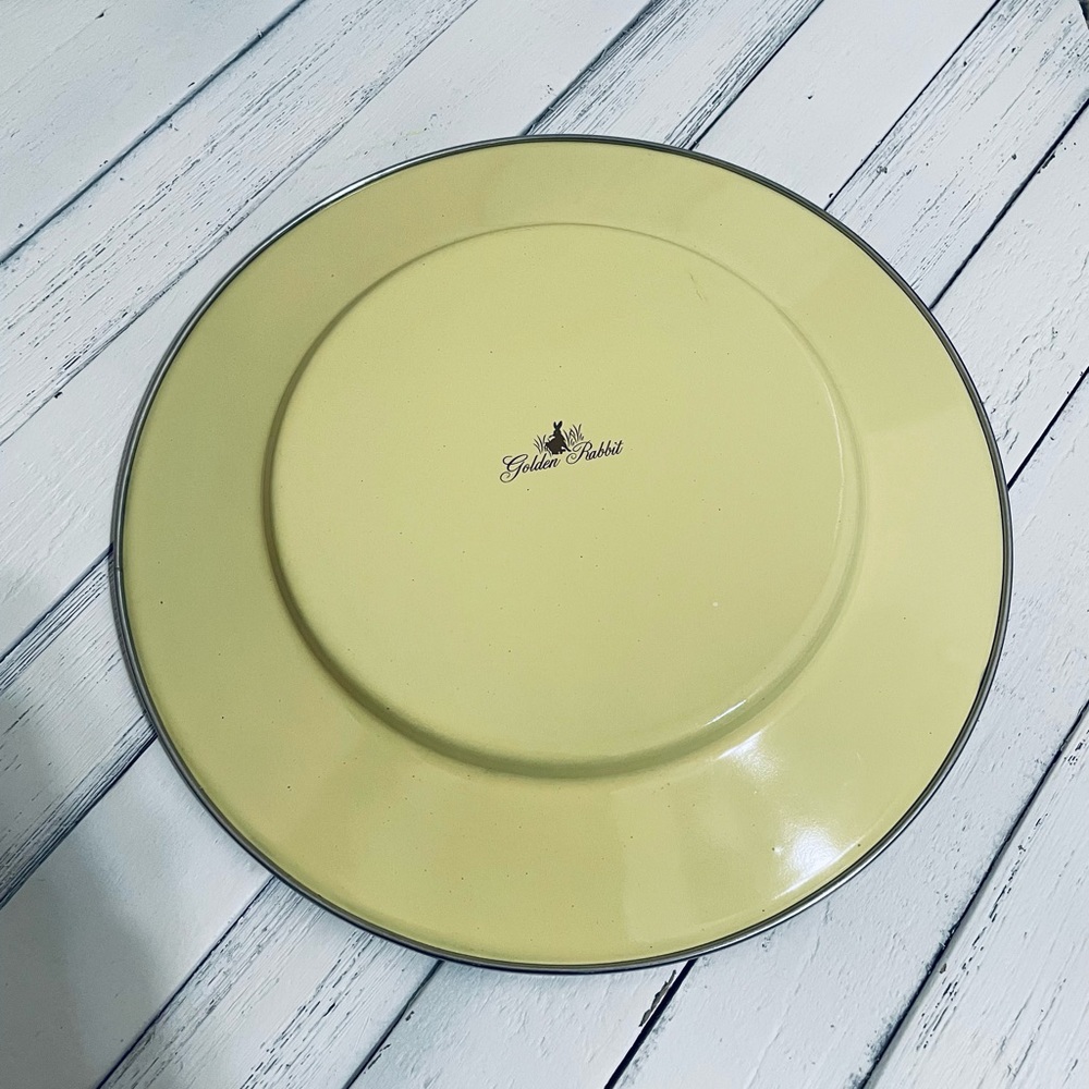 Golden Rabbit Beatrix Potter Peter Rabbit plate - Picture 5 of 5